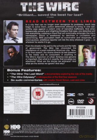 The Wire (Prawo Ulicy) Season 1-5 [24DVD]