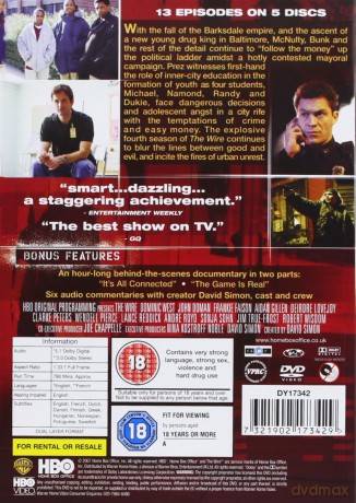 The Wire (Prawo Ulicy) Season 1-5 [24DVD]