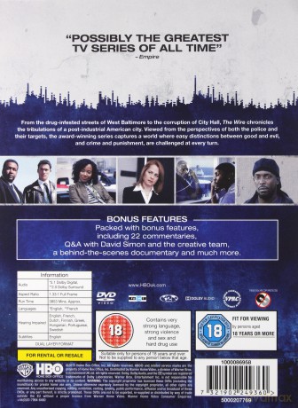 The Wire (Prawo Ulicy) Season 1-5 [24DVD]