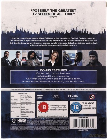The Wire (Prawo Ulicy) Season 1-5 [24DVD]