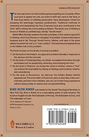 Yiddishe Kop: Creative Problem Solving in Jewish Learning, Lore, and Humor - Nilton Rabbi Bonder [KSIĄŻKA]