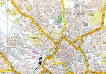 York A-Z Pocket Street Map