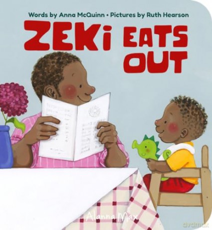 Zeki Eats Out: 10 (Zeki Books) - Anna Mcquinn [KSIĄŻKA]