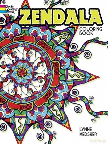 Zendala Coloring Book (Dover Design Coloring Books) - Lynne Medsker [KSIĄŻKA]