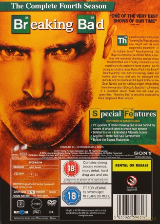 Breaking Bad Season 4 [4DVD]