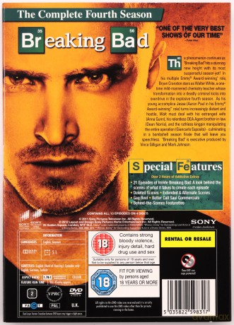 Breaking Bad Season 4 [4DVD]