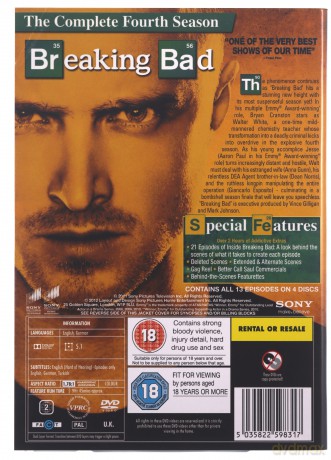 Breaking Bad Season 4 [4DVD]