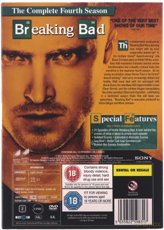 Breaking Bad Season 4 [4DVD]