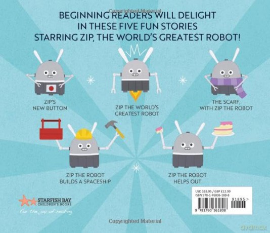 Zip the Robot: Early Reader Collection [KSIĄŻKA]