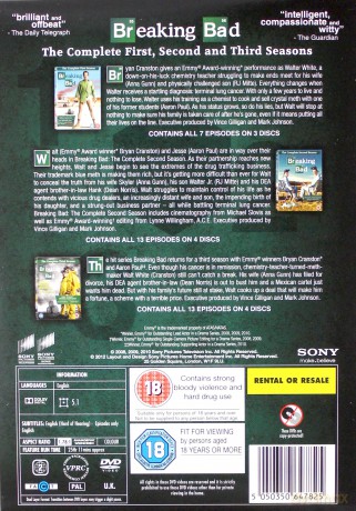 Breaking Bad Season 1-3 [11DVD]