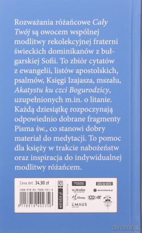 Cały Twój. Inspiracje do modlitwy różańcowej [KSIĄŻKA]