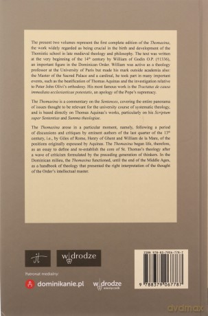Thomasina. Liber I et II Guillelmus Petri de Godino - Guillelmus Petri de Godino [KSIĄŻKA]