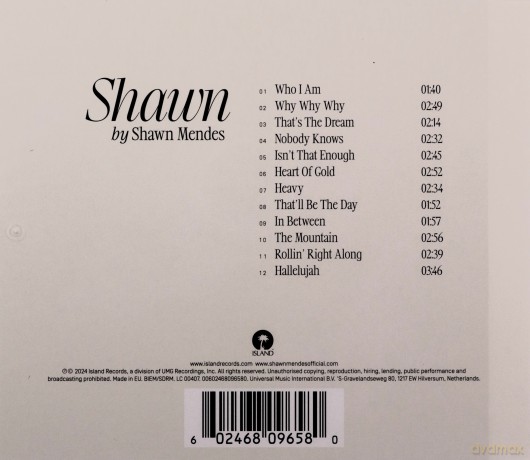Shawn Mendes: Shawn [CD]