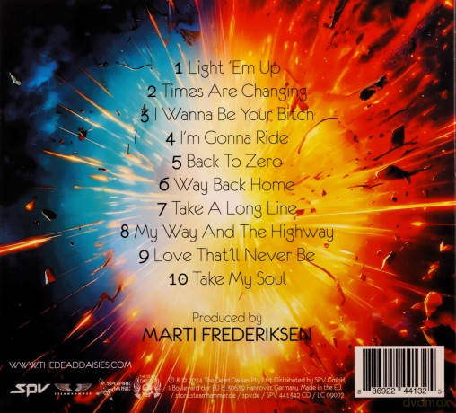 The Dead Daisies: Light Em Up (digipack) [CD]