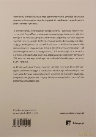 49 idzie pod młotek - Thomas Pynchon [KSIĄŻKA]
