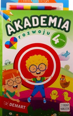 Akademia rozwoju 4-latka - Marta Ziębakowska, Anna Borchard [KSIĄŻKA]