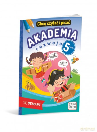 Akademia rozwoju 5-latka. Chcę czytać i pisać - Anna Borchard [KSIĄŻKA]