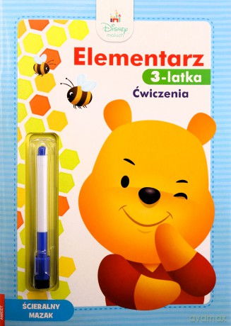 Disney Maluch Elementarz 3-latka ćwiczenia MCS-9201S1 [KSIĄŻKA]