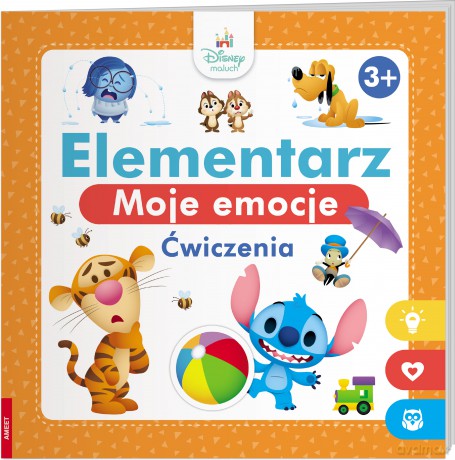 Disney Maluch Elementarz Moje Emocje ćwiczenia HOP-9204S1 [KSIĄŻKA]