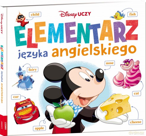 Disney Uczy Elementarz języka angielskiego UEA-9301 [KSIĄŻKA]