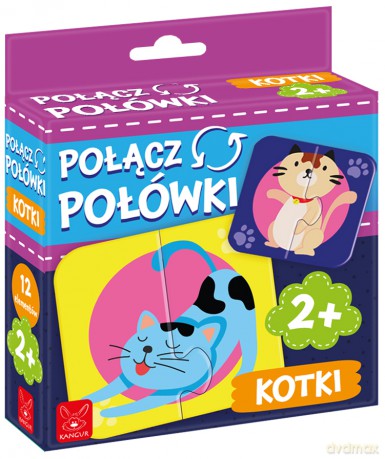 Gra Połącz Połówki Kotki [GRA]