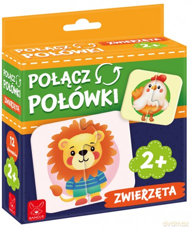 Gra Połącz Połówki Zwierzęta [GRA]
