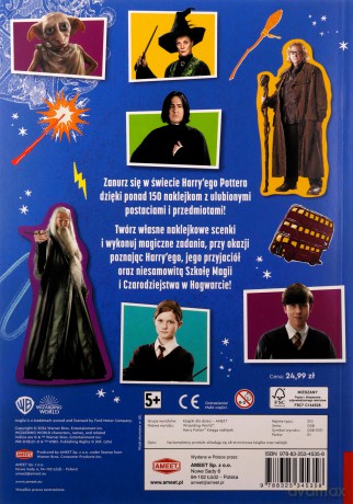 Harry Potter Księga naklejek GSB-5101 [KSIĄŻKA]