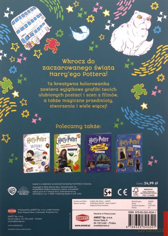Harry Potter Magiczna kolorowanka FCB-5101 [KSIĄŻKA]