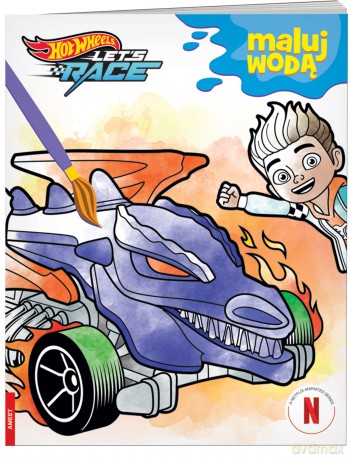 Hot Wheels Maluj wodą MW-1601 [KSIĄŻKA]