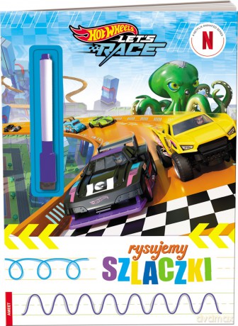 Hot Wheels Rysujemy Szlaczki KSS-1601 [KSIĄŻKA]