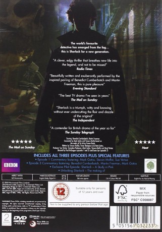 Sherlock Season 1 [2DVD]
