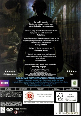 Sherlock Season 1 [2DVD]