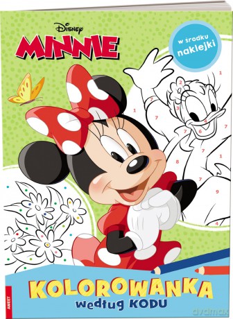 Minnie Kolorowanka według kodu KKO-9105 [KSIĄŻKA]