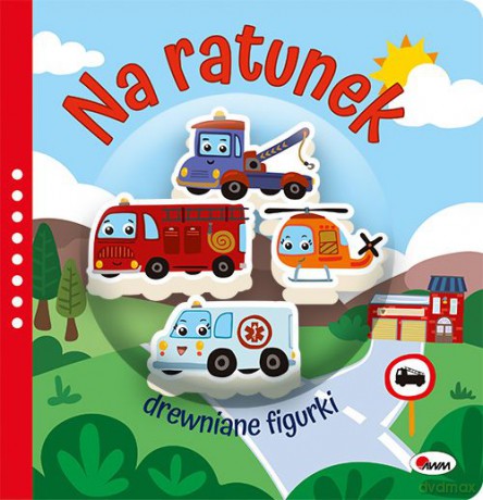 Na ratunek. Drewniane figurki - Natalia Kawałko-Dzikowska [KSIĄŻKA]
