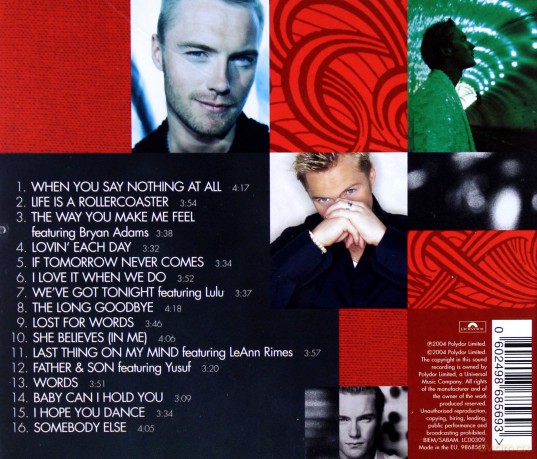 Ronan Keating: 10 Years Of Hits [CD]