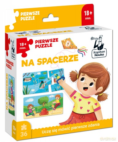 Puzzle Na spacerze Pierwsze puzzle Kapitan Nauka - dr n. hum. Anna Zając [PUZZLE]