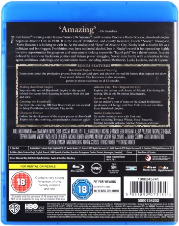 Boardwalk Empire Season 1 (Zakazane Imperium Sezon 1) [5Blu-ray]