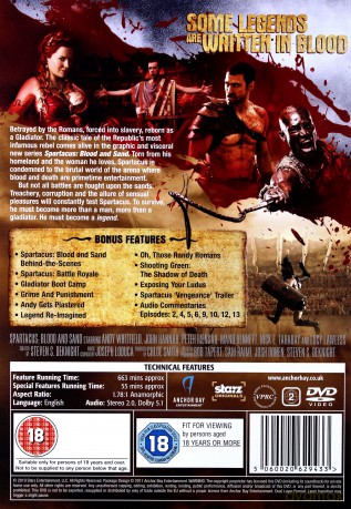Spartacus: Blood And Sand (Krew i Piach) [4DVD]