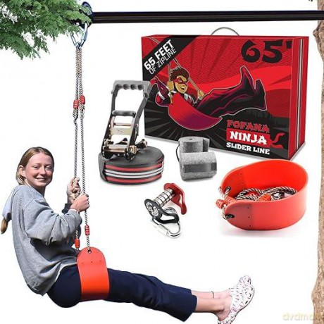 Tyrolka Ninja Slider Zipline Pulley Kit 20m