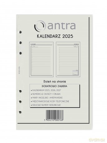 Wkład do kalendarza 2025 DNS A5