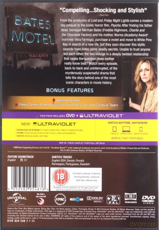Bates Motel Season 1 [3DVD]