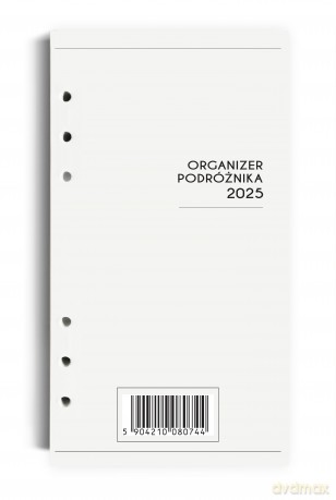 Wkład do organizera kalendarz 2025