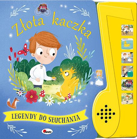 Złota kaczka. Legendy do słuchania - Elżbieta Korolkiewicz [KSIĄŻKA]