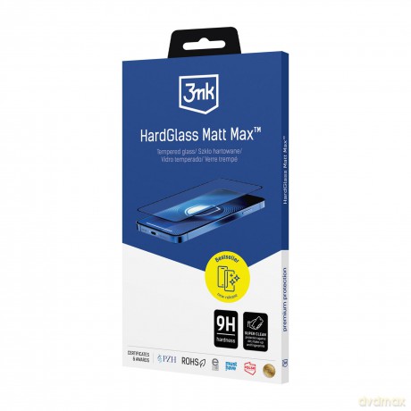 Szkło Hartowane do Apple iPhone 16 - 3mk HardGlass Matt Max