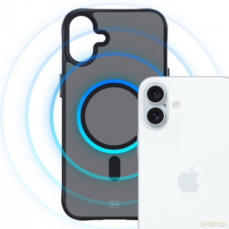 Apple iPhone 16 Plus - 3mk Smoke MagCase