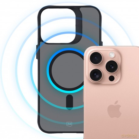 Apple iPhone 16 Pro - 3mk Smoke MagCase