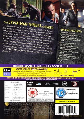 Supernatural Season 8 (Nie Z Tego Świata Sezon 8) [6DVD]
