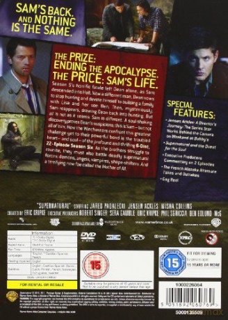 Supernatural Season 6 (Nie Z Tego Świata Sezon 6) [6DVD]