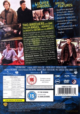 Supernatural Season 5 (Nie Z Tego Świata Sezon 5) [6DVD]