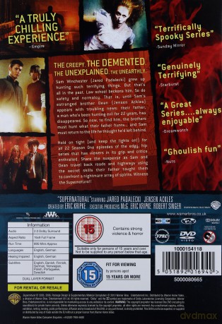 Nie z Tego Świata Sezon 1 (Supernatural) [6DVD]